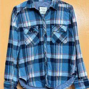 Abercrombie & Fitch Multicolor Plaid Shirt